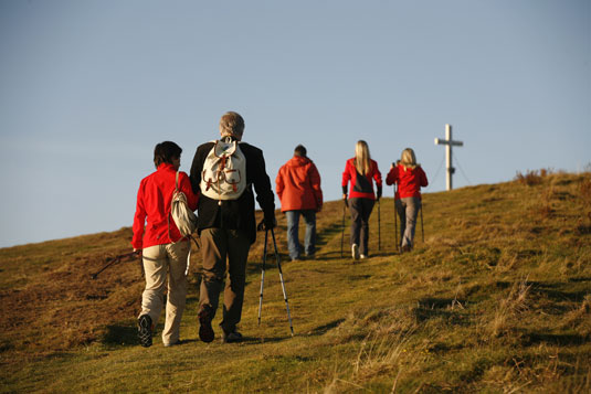 Wandern oder Pilgerreise