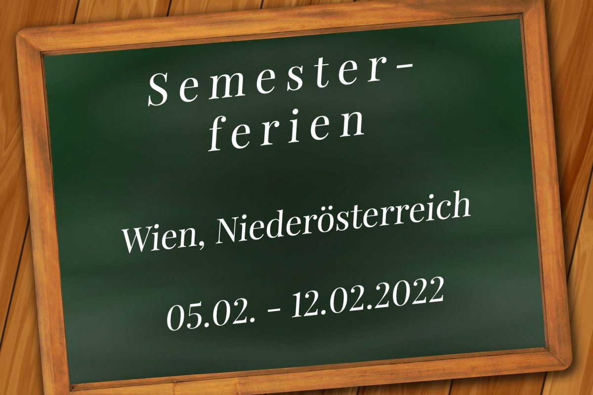 Semesterferien Wien-Niederoesterreich